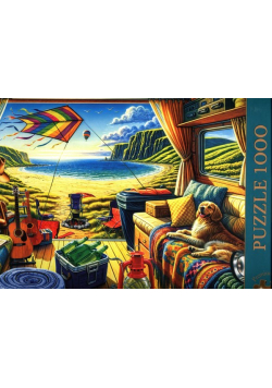 Puzzle 1000 Tea Time Kamperem w podróży