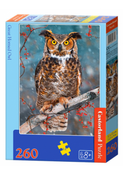 Puzzle Great horned Owl 260