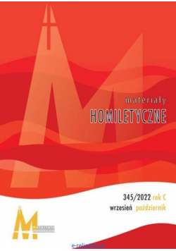 Materiały Homiletyczne 345 / 22 Rok C