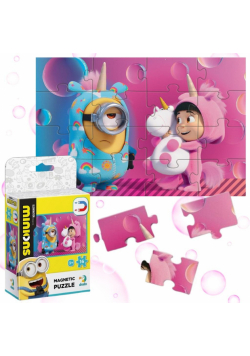 Magnetyczne puzzle Minionki