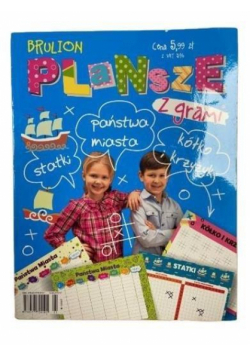 Brulion - plansze z grami