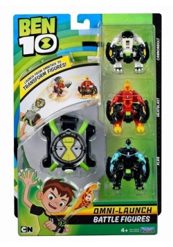 Ben 10 - Omnitrix Omni Transform 3 figurki zestaw1