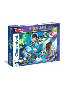 Puzzle SuperColor Maxi Miles z Przyszłości 24