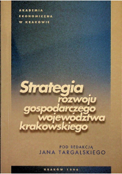 Strategia rozwoju gospodarczego województwa krakowskiego