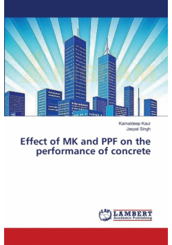 Effect of MK and PPF on the performance of concrete