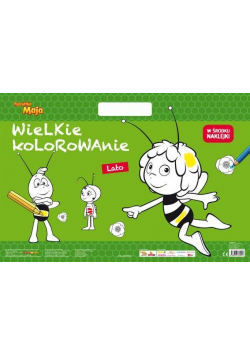 Wielkie kolorowanie Pszczółka Maja