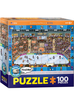 Puzzle 100 Spot&Find Hockey 6100-0475