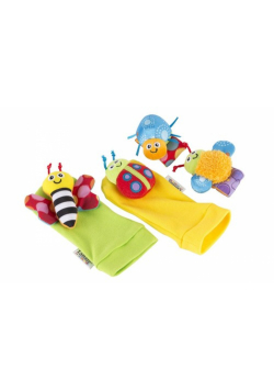 Tomy Lamaze Robaczki Grzechotki na rączki i nóżki