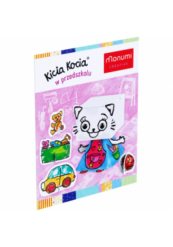 Kolorowanka 3D Kicia Kocia w przedszkolu