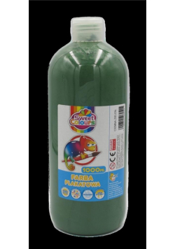 Farba plakatowa ciemno zielona 1000ml