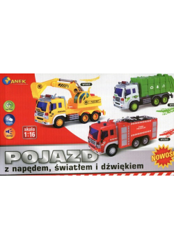 Auto straż pojazd z napędem światłem i dźwiękiem