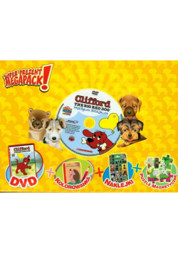 Super prezent megapack Clifford the big red dog