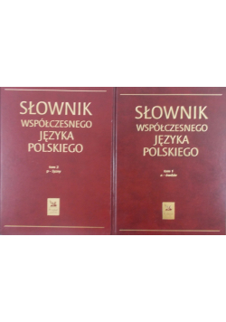 Słownik współczesnego Języka  Polskiego Tom 1 i 2