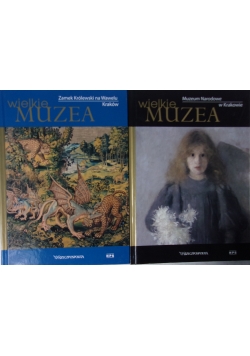 Zamek królewski na Wawelu/Muzeum Narodowe w Krakowie, zestaw 2 książek