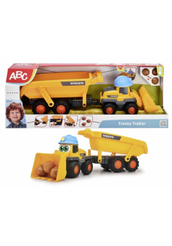 ABC Pojazd Volvo z grzechotką 65cm