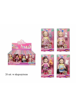 Lalka z pupilem MIX