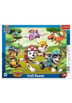 Puzzle ramkowe 25 Wyczynowe triki piesków TREFL