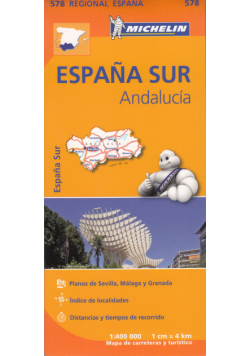 Espana Sur Andalucia 1:400 000