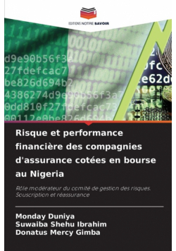 Risque et performance financière des compagnies d'assurance cotées en bourse au Nigeria
