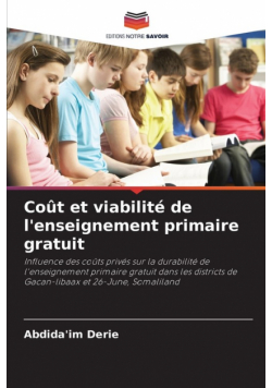 Coût et viabilité de l'enseignement primaire gratuit