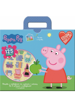 Świnka Peppa Kocham naklejać