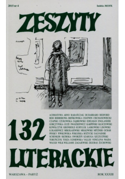 Zeszyty literackie 132/4/2015