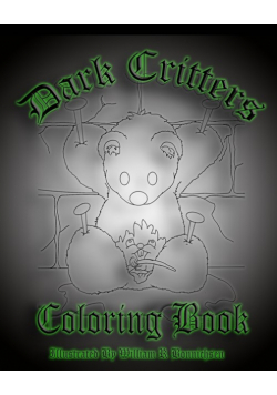 Dark Critters Coloring Book