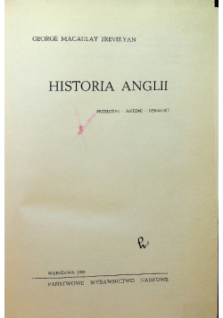 Historia Anglii