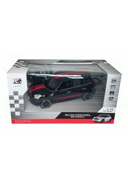 Mini Cooper S zdalnie sterowany skala 1:14 czarny