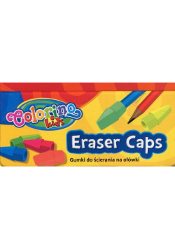 Gumka do ścierania na ołówek Colorino kids 240 sztuk