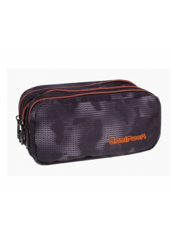 Saszetka 3 komorowa prostokątna CoolPack Primus Misty Orange