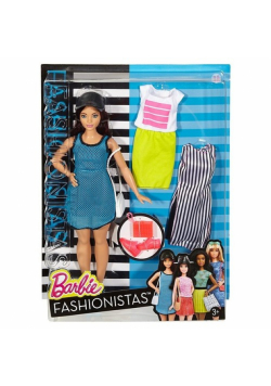 Barbie Fashionistas lalka z ubrankami nr 38