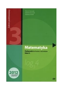 Matematyka 3 Podręcznik Liceum Zakres podstawowy, Nowa
