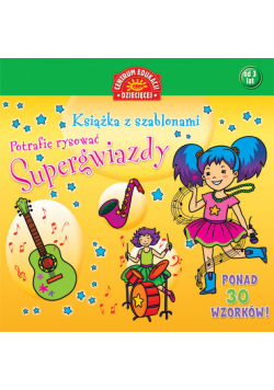 Supergwiazdy Książka z szablonami
