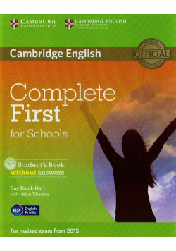 Complete First for Schools Student's Book without Answers z płytą CD