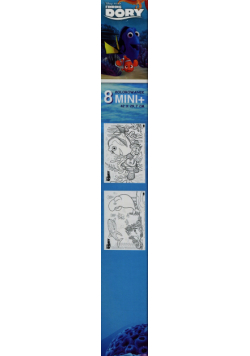 Kolorowanka mini plus Gdzie jest Dory