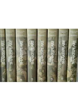 Shakespeare Dzieła wszystkie Tom od 1 do 8