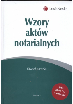 Wzory aktów notarialnych
