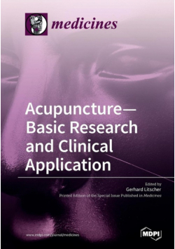 Acupuncture-Basic Research and Clinical Application