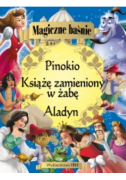 Magiczne baśnie Aladyn Pinokio Książe zamieniony w żabę