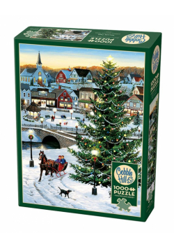 Puzzle 1000 Świąteczna panorama G3