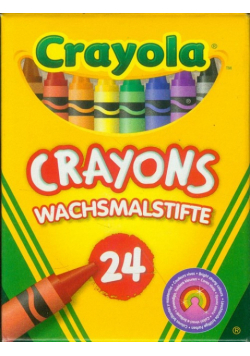 Kredki świecowe Crayola 24 sztuk
