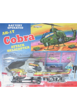 Helikopter AH-1T Cobra szary