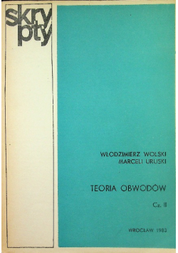 Teoria Obwodów Część II