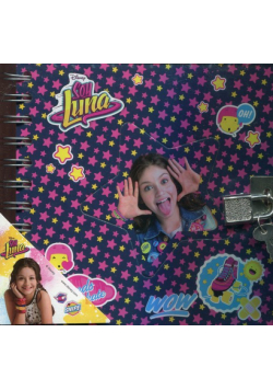 Pamiętnik spiralny z kłódką Soy Luna