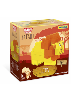 Klocki Safari Baby Blocks lew 41503