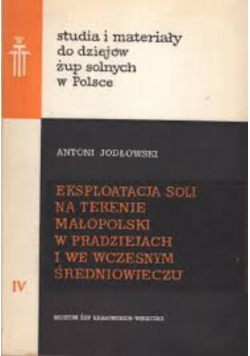 Eksploatacja soli na terenie małopolski