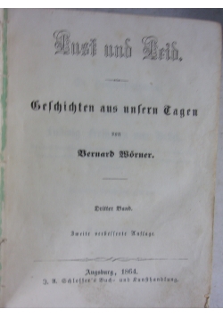 Geschichten aus unseren Tagen, 1864 r.