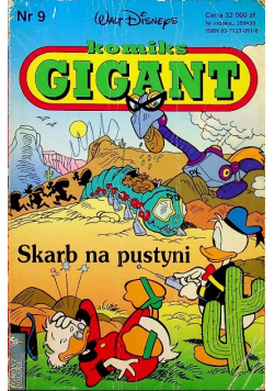 Komiks gigant Nr 9 Skarb na pustyni