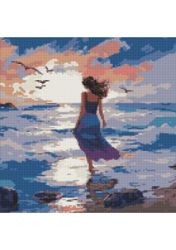 Diamentowa mozaika - Piękny element 40x40cm